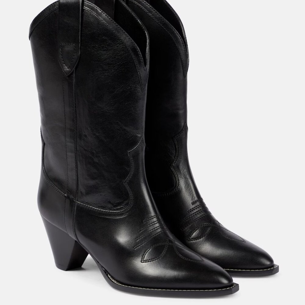 Isabel Marant Cowboy Boots - Black